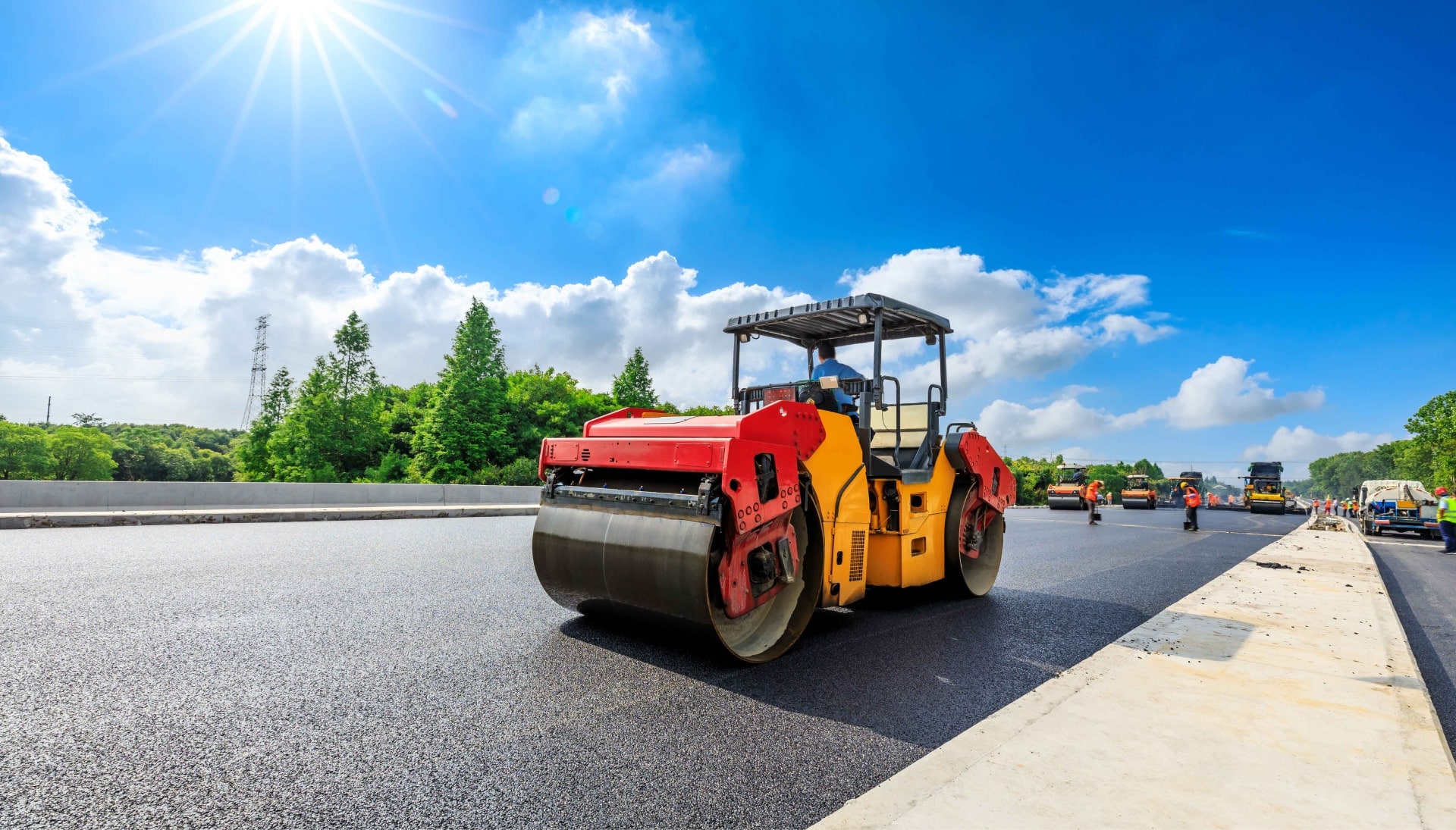 Smooth asphalt paving in Rockville, MD creates durable surfaces.